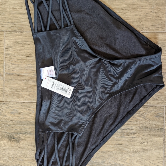 NWT High Waisted Swim Bottoms - Picture 2 of 3